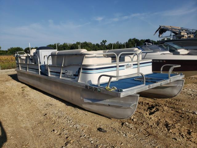 Salvage boats for sale at Columbia, MO auction: 1990 Playmor Pontoon