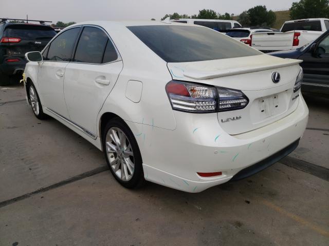 2010 LEXUS HS 250H JTHBB1BA7A2003979