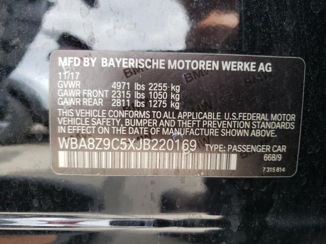 2018 BMW 330 XIGT WBA8Z9C5XJB220169