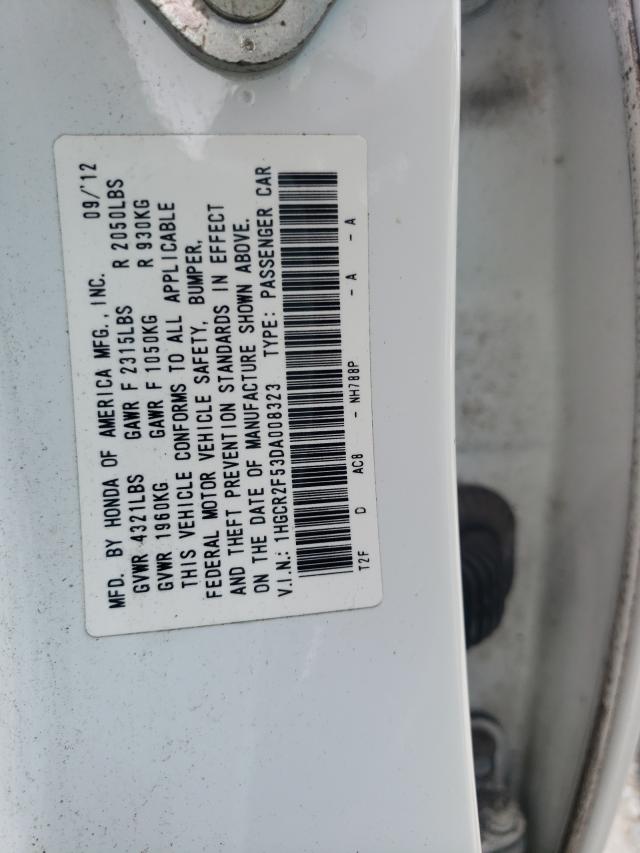 2013 HONDA ACCORD EXR 1HGCR2F53DA008323