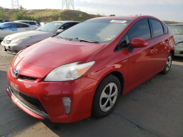 2012 TOYOTA PRIUS JTDKN3DU9C5493287