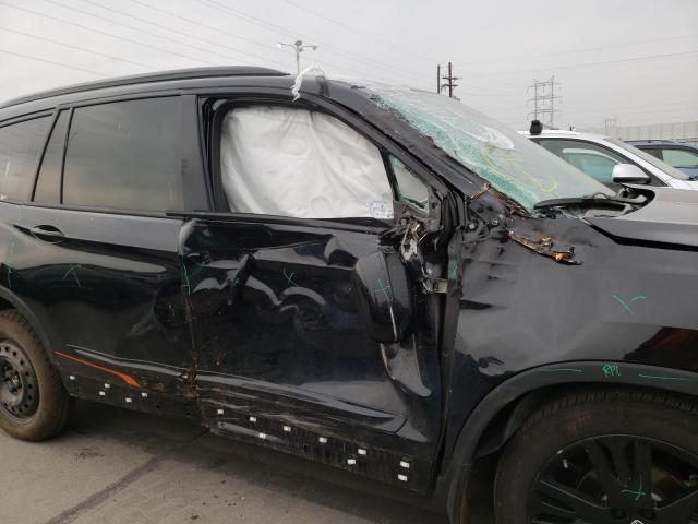 2021 HONDA PILOT BLAC 5FNYF6H76MB016958