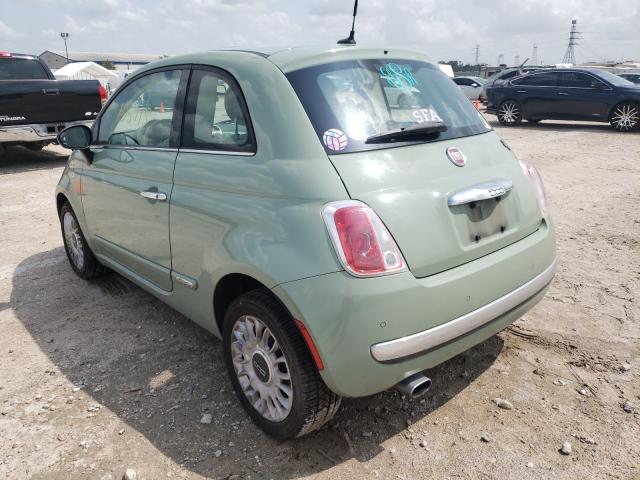 2013 FIAT 500 LOUNGE 3C3CFFCRXDT748101