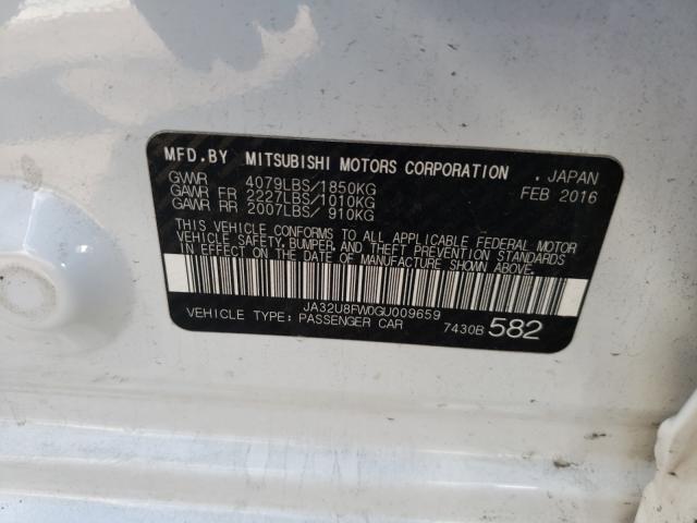 2016 MITSUBISHI LANCER GT JA32U8FW0GU009659