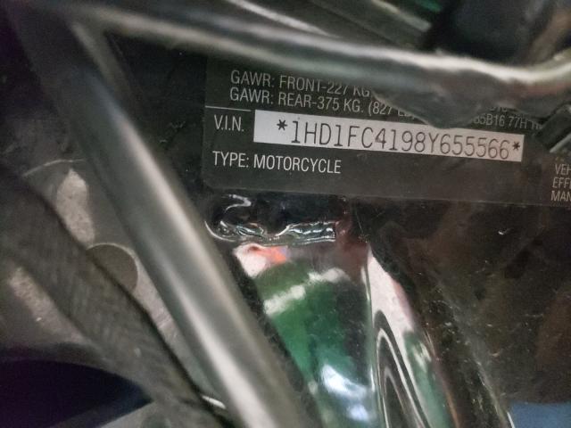 2008 HARLEY-DAVIDSON FLHTCUI 1HD1FC4198Y655566