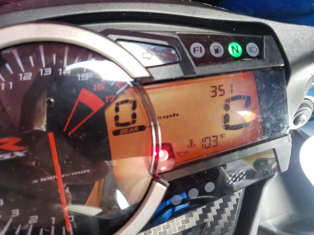 2011 SUZUKI GSX-R600 JS1GN7FAXB2102268