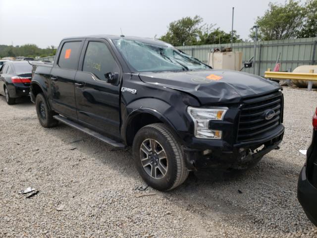 Salvage cars for sale from Copart Kansas City, KS: 2016 Ford F150 Super