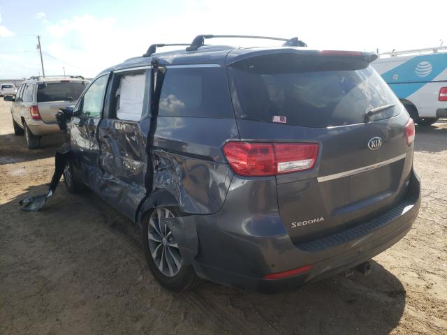 2016 KIA SEDONA EX KNDMC5C11G6143542