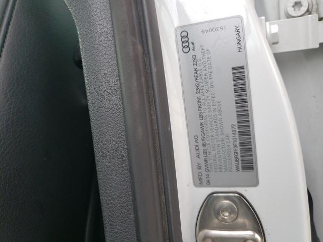2015 AUDI S3, WAUBFGFF3F1014972 - 10