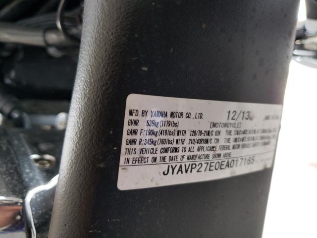 2014 YAMAHA XV1900 CU JYAVP27E0EA017165