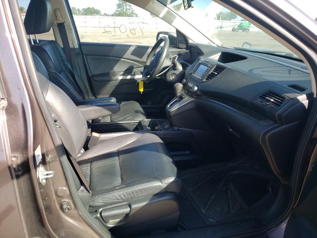 2014 HONDA CR-V EXL, 2HKRM3H79EH560480 - 5