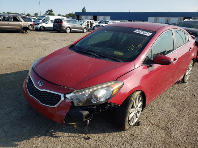 2014 KIA FORTE EX KNAFX4A82E5049337