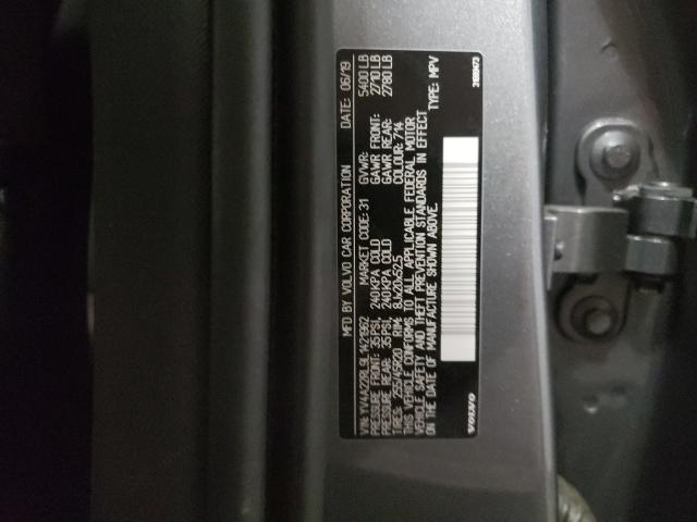 2020 VOLVO XC60 T6 IN YV4A22RL9L1421962