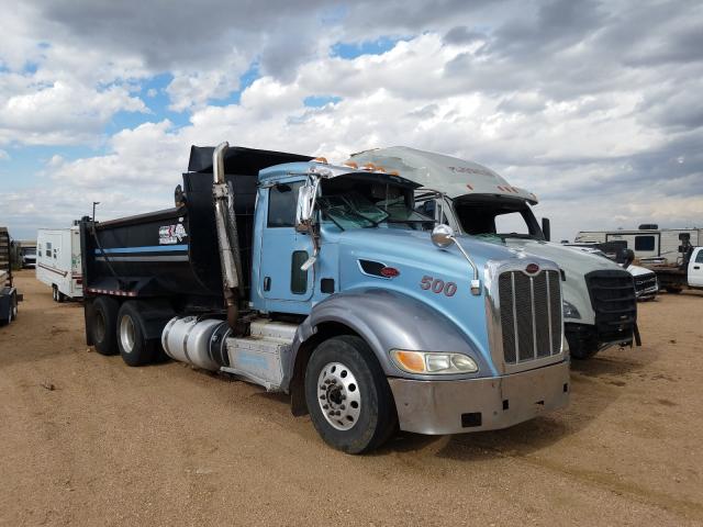 Salvage trucks for sale at Colorado Springs, CO auction: 2012 Peterbilt 386