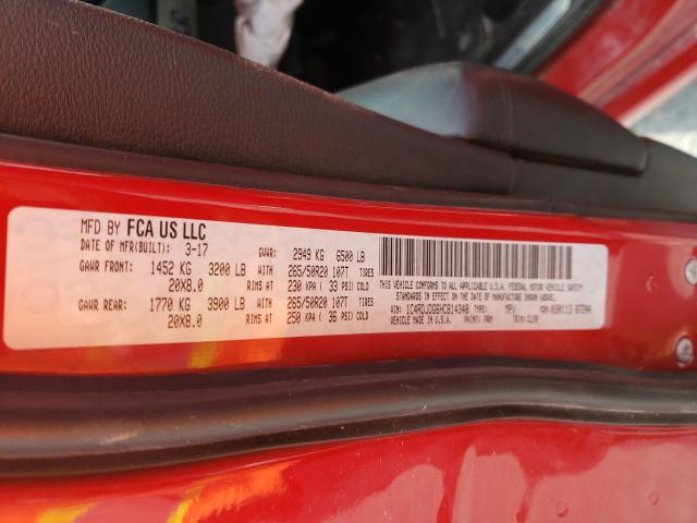 2017 DODGE DURANGO GT 1C4RDJDG6HC814348