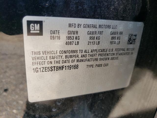 2017 CHEVROLET ALL OTHER 1G1ZE5ST8HF119168
