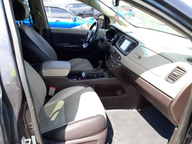 2016 KIA SEDONA SXL KNDME5C13G6159316