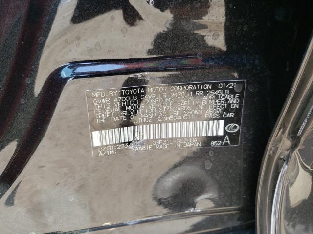 2021 LEXUS IS 350 F-S JTHGZ1B23M5040511