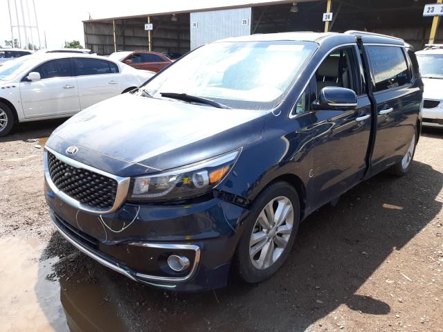2016 KIA SEDONA SXL KNDME5C13G6159316