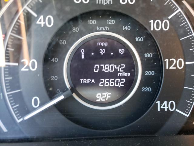 2014 HONDA CR-V EXL, 2HKRM3H79EH560480 - 8