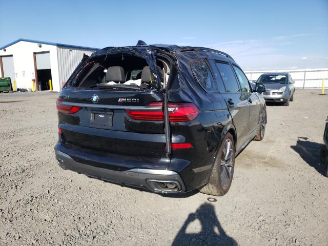 VIN 5UXCX6C07M9G06969 2021 BMW X7, M50I no.4