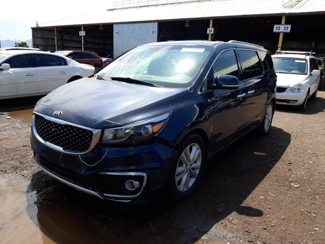 2016 KIA SEDONA SXL KNDME5C13G6159316