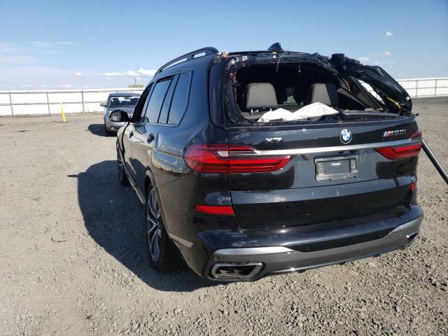 VIN 5UXCX6C07M9G06969 2021 BMW X7, M50I no.3