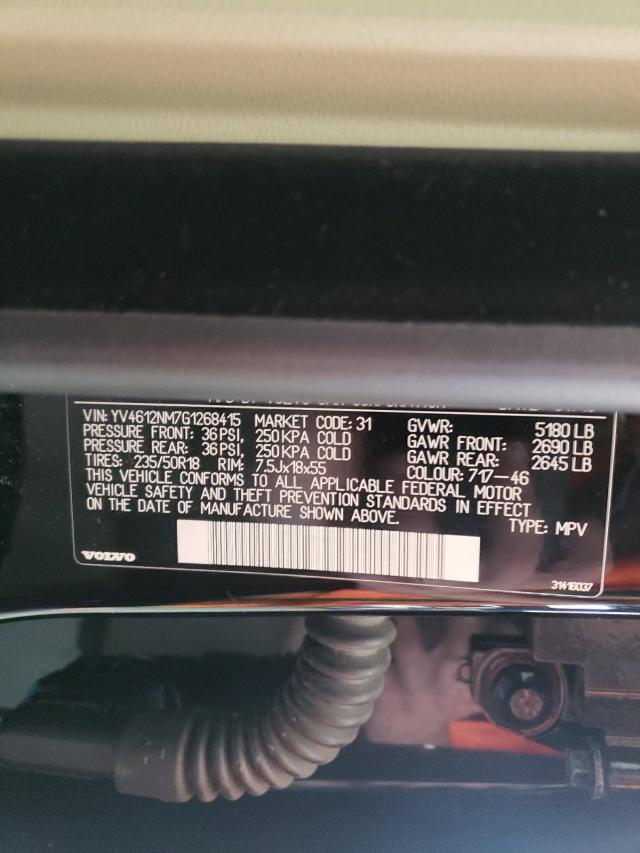 2016 VOLVO XC70 T5 PL YV4612NM7G1268415