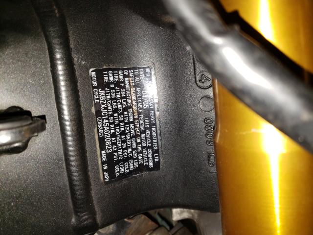 2005 KAWASAKI ZX636 C1 JKBZXJC145A020823