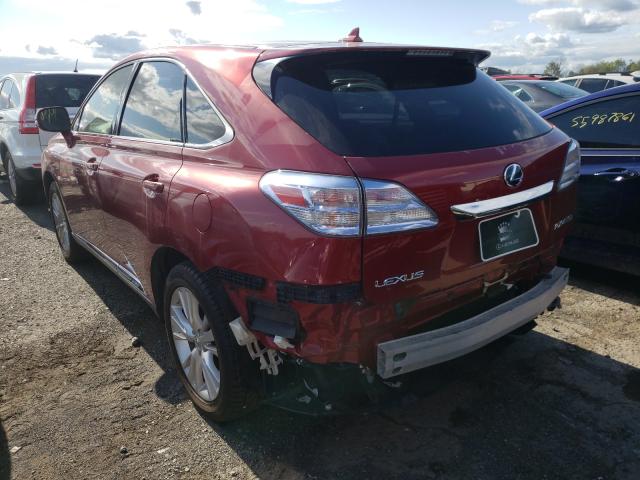 2010 LEXUS RX 450 JTJZB1BA4A2001670