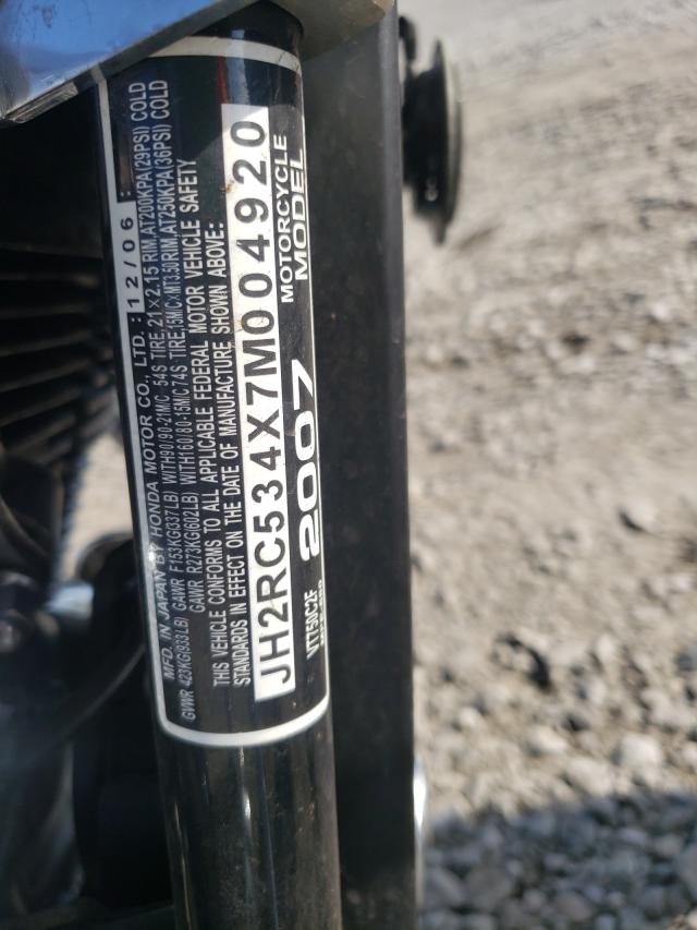 2007 HONDA VT750 C2F JH2RC534X7M004920