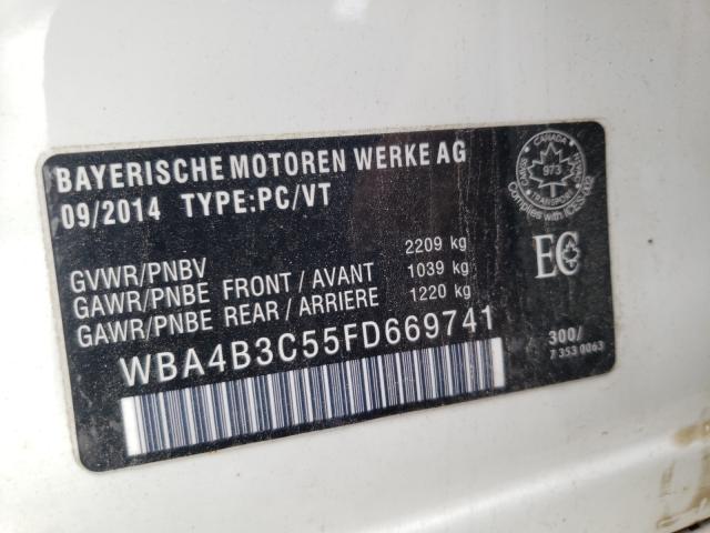 2015 BMW 435 XI GRA WBA4B3C55FD669741