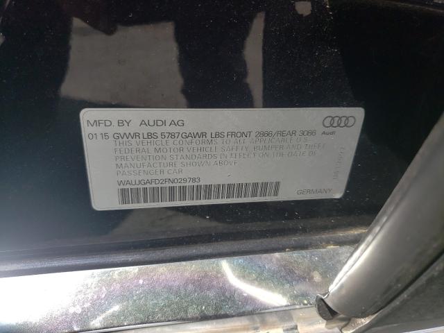 2015 AUDI A8 QUATTRO WAUJGAFD2FN029783