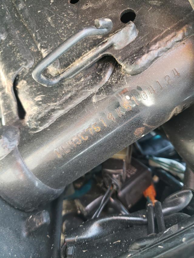 2019 HONDA GROM 125 MLHJC7519K5104124