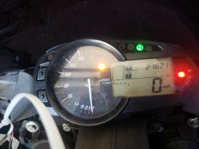 2013 KAWASAKI ZX636 E JKBZXJE12DA003854