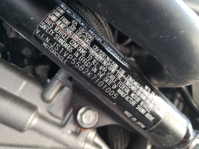 2019 SUZUKI SV650 A JS1VP55B2K7101005