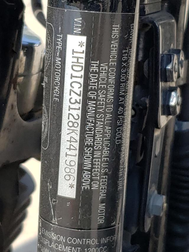 2008 HARLEY-DAVIDSON XL1200 N 1HD1CZ3128K441986