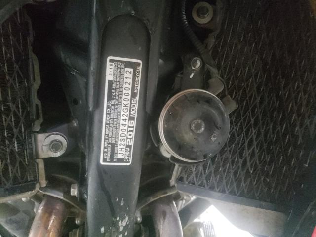 2016 HONDA CRF1000 JH2SD0442GK000212