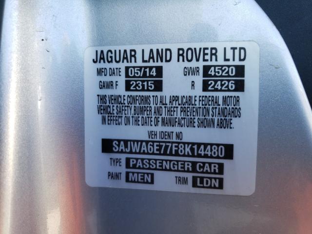 2015 JAGUAR F-TYPE SAJWA6E77F8K14480