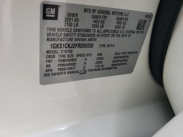 2015 GMC YUKON 1GKS1CKJ2FR266030