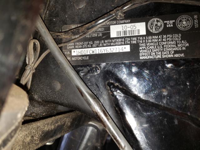 2006 HARLEY-DAVIDSON FLHTCUI 1HD1FCW116Y632714
