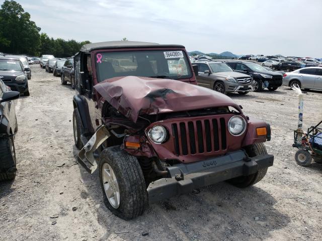 2002 JEEP WRANGLER / TJ SPORT Photos | TN - KNOXVILLE - Repairable Salvage  Car Auction on Tue. Sep 14, 2021 - Copart USA