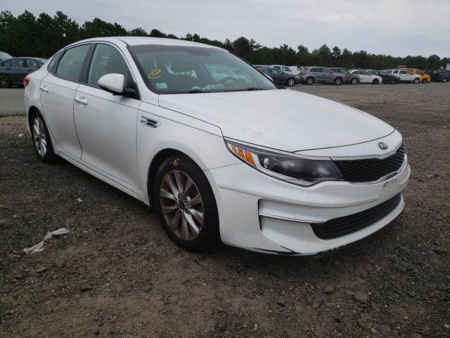 Salvage cars for sale from Copart Brookhaven, NY: 2016 KIA Optima LX