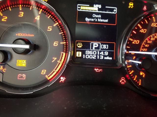 2017 SUBARU WRX LIMITE JF1VA1J67H8838735