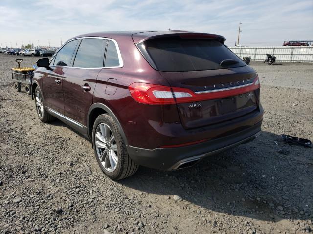 2018 LINCOLN MKX RESERV 2LMPJ8LP7JBL49000
