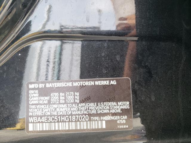 2017 BMW 440I GRAN WBA4E3C51HG187020