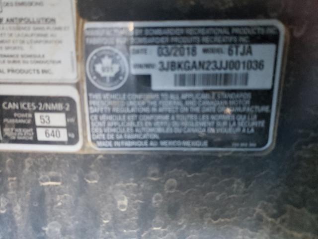 2018 CAN-AM COMMANDER 3JBKGAN23JJ001036