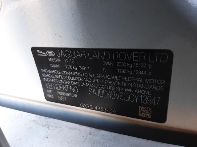 2016 JAGUAR XF PREMIUM SAJBD4BV6GCY13947