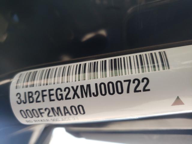 2021 CAN-AM RYKER 3JB2FEG2XMJ000722