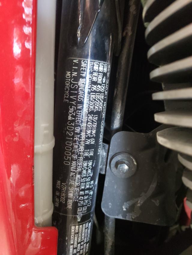 2013 SUZUKI VZR1800 JS1VY53A3D2100050